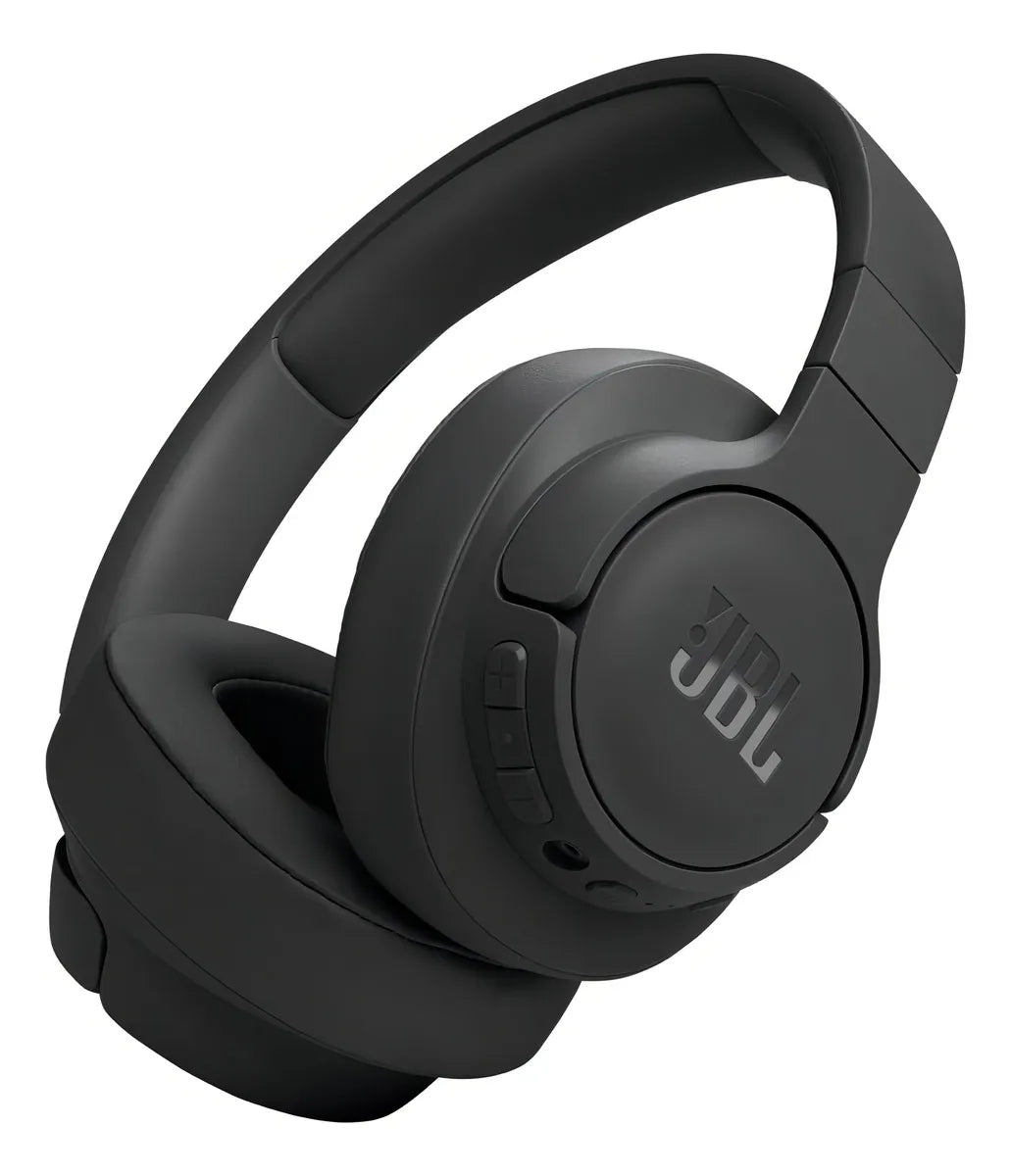 Auriculares Bluetooth con reconocimiento de voz Jbl Tune 770nc Drive, 40 mm, 20 Hz, color negro