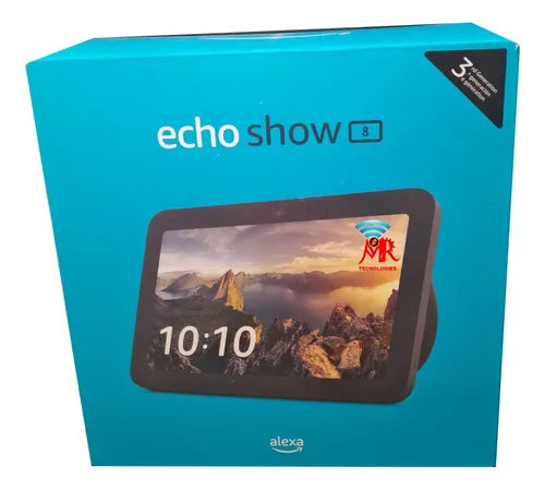 Amazon Echo Show 8 3° Generacion Con Asistente Alexa Negro