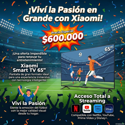 Smart Tv Xiaomi A 2026 L65mb-aph 65 4k Google Tv Negro