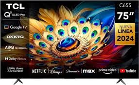 Smart Tv TCL 75 Pulgadas Qled 4K Ultra Hd